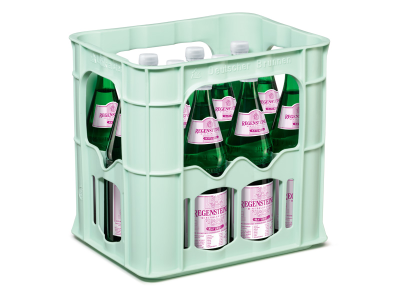 Produktabbildung Regensteiner naturell Glas in der Kiste